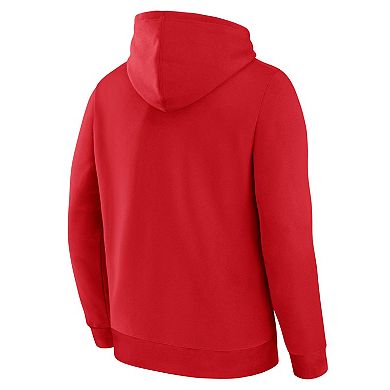 Men's Fanatics Red California Angels Era Hoodie
