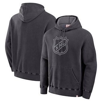 Men's Fanatics Black NHL Made in Canada Redwoods Dark Pullover Hoodie