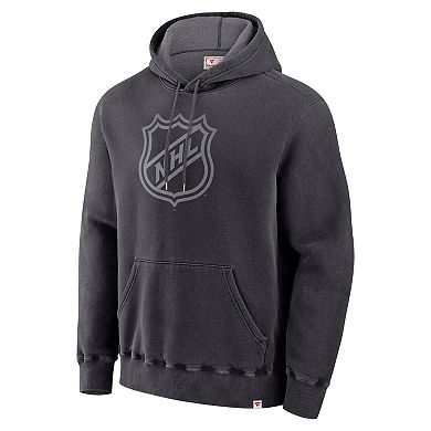 Men's Fanatics Black NHL Made in Canada Redwoods Dark Pullover Hoodie