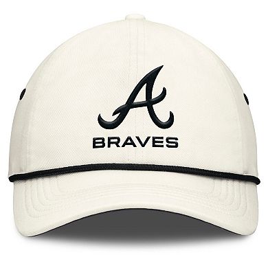 Men's Nike Stone Atlanta Braves Club Adjustable Hat