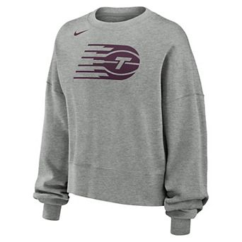 Women's Nike Gray Toronto Tempo Fleece Pullover Sweatshirt