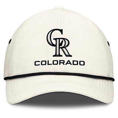 Men's Nike Stone Colorado Rockies Club Adjustable Hat
