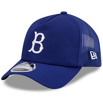 Men's New Era Royal Brooklyn Dodgers 2026 Batting Practice Alternate Apex 9FORTY Adjustable Hat