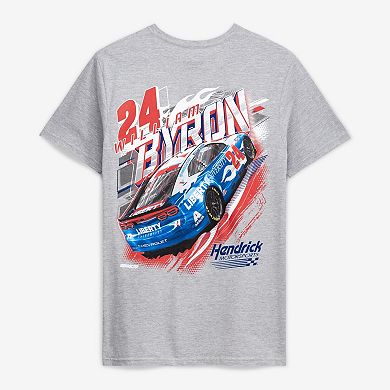 Men's Classic Ink Heather Gray William Byron Liberty T-Shirt