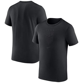 Men's Nike Black USWNT Crest T-Shirt