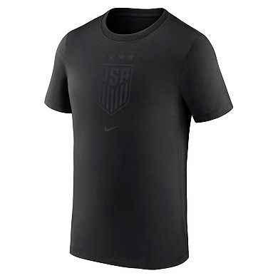 Men's Nike Black USWNT Crest T-Shirt