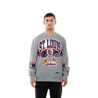 Men's New Era Gray St. Louis Cardinals Sport Classics Sweatshirt