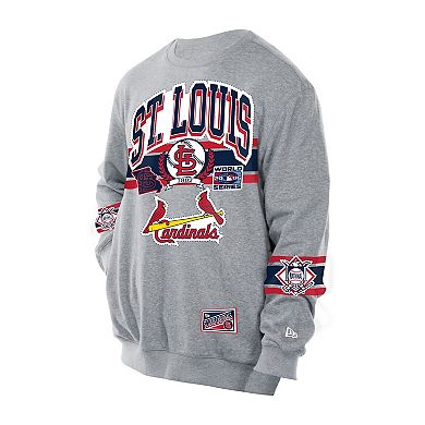 Men's New Era Gray St. Louis Cardinals Sport Classics Sweatshirt