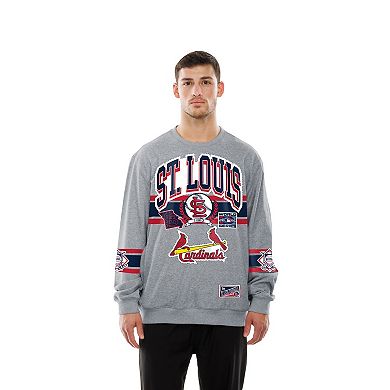 Men's New Era Gray St. Louis Cardinals Sport Classics Sweatshirt