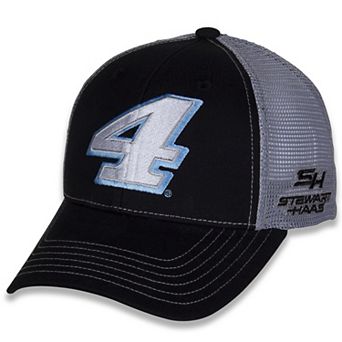 Men's Stewart-Haas Racing Team Collection Black Josh Berry Team Sponsor Adjustable Hat