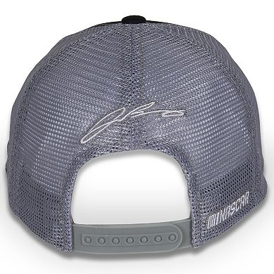 Men's Stewart-Haas Racing Team Collection Black Josh Berry Team Sponsor Adjustable Hat