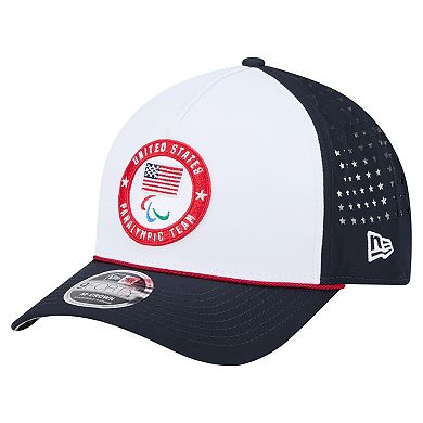 Men's New Era U.S. Paralympics 9FORTY Rope M-Crown A-Frame Adjustable Hat