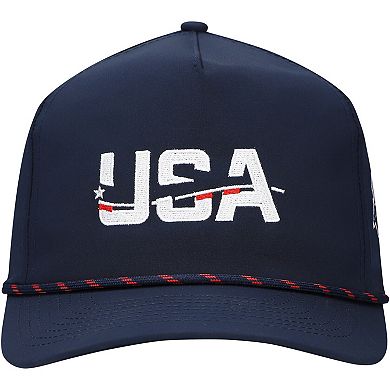 Men's Imperial Navy USA Swimming The Wrightson Rope Adjustable Hat