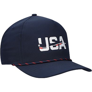 Men's Imperial Navy USA Swimming The Wrightson Rope Adjustable Hat