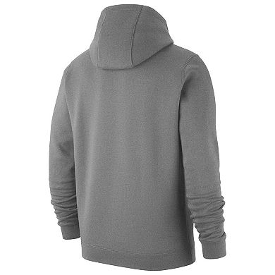 Unisex Nike Gray Toronto Tempo Logo Club Fleece Pullover Hoodie