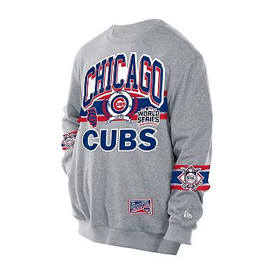 Men's New Era Gray Chicago Cubs Sport Classics Sweatshirt