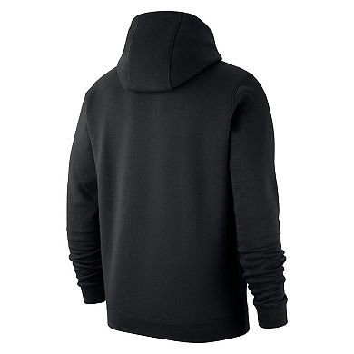 Unisex Nike Black Toronto Tempo Logo Club Fleece Pullover Hoodie