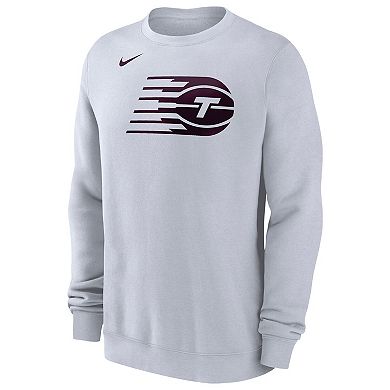 Unisex Nike White Toronto Tempo Club Fleece Sweatshirt