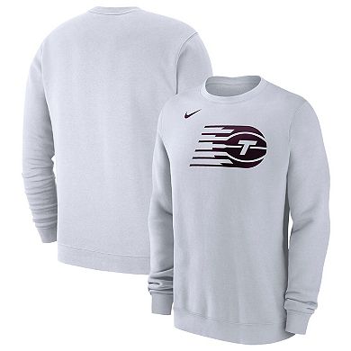 Unisex Nike White Toronto Tempo Club Fleece Sweatshirt