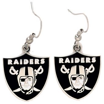 Las Vegas Raiders Logo Wire Earrings