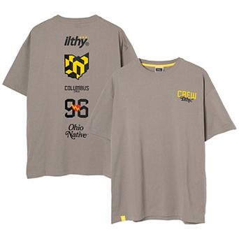 Unisex Gray ILTHY x Columbus Crew Heavyweight T-Shirt
