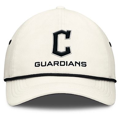 Men's Nike Stone Cleveland Guardians Club Adjustable Hat