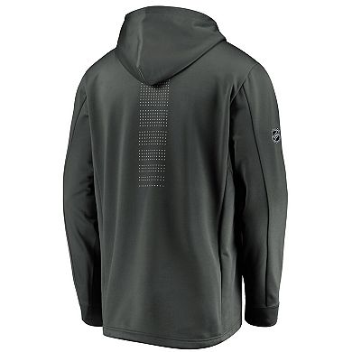 Men's Fanatics Charcoal 2020 NHL All-Star Game Rinkside Pullover Hoodie