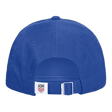 Unisex Nike Royal USMNT Club Adjustable Hat