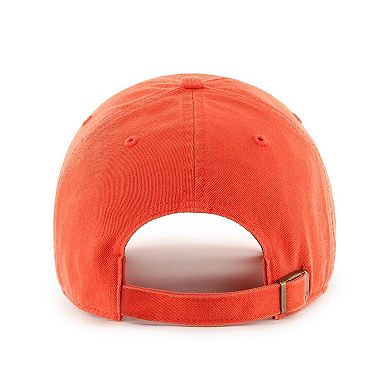 Men's '47 Orange Dale Earnhardt Jr. Clean Up Adjustable Hat