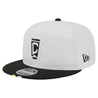 Men's New Era Black Columbus Crew 2026 MLS Kick Off 9FIFTY Snapback Hat