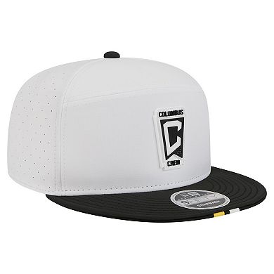Men's New Era Black Columbus Crew 2026 MLS Kick Off 9FIFTY Snapback Hat