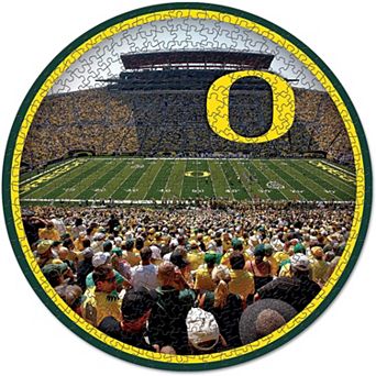 WinCraft Oregon Ducks Round 500 pc Puzzle