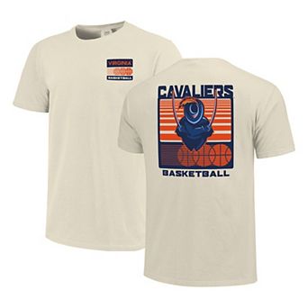Men's Cream Virginia Cavaliers Basketball Staredown Comfort Colors