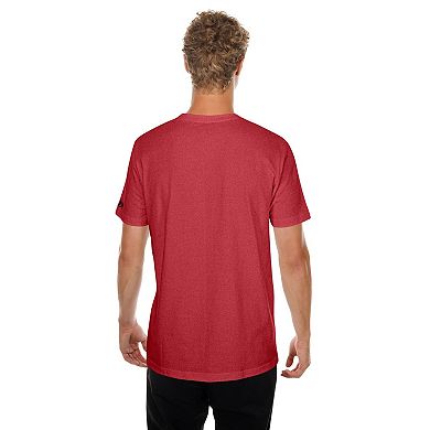 Men's New Era Red Arizona Diamondbacks Oversized Throwback Distressed T-Shirt