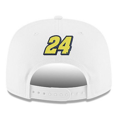 Men's New Era White Jeff Gordon Coca-Cola 600 First Win Golfer Adjustable Hat
