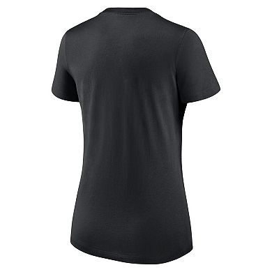 Women's Nike Black USMNT Verbiage T-Shirt