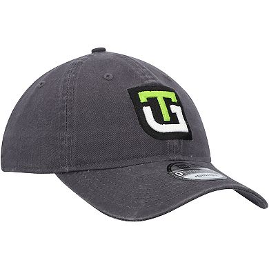 Men's New Era Graphite Ty Gibbs Enzyme Washed 9TWENTY Adjustable Hat