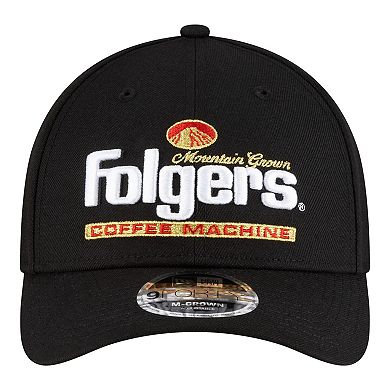 Men's New Era Black Tim Richmond Folgers 9FORTY M-Crown Adjustable Hat