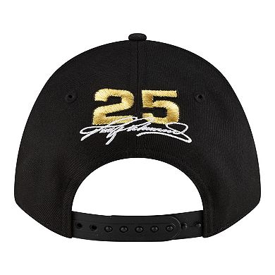 Men's New Era Black Tim Richmond Folgers 9FORTY M-Crown Adjustable Hat