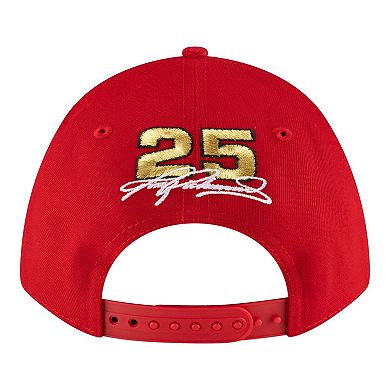 Men's New Era Red Tim Richmond Folgers 9FORTY M-Crown Adjustable Hat
