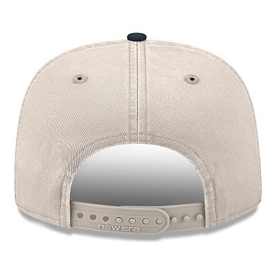 Men's New Era Khaki/Navy Justin Allgaier Flag 19TWENTY Adjustable Hat