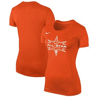 Women's Nike Orange 2022 WNBA All-Star Game Logo Legend Performance T-Shirt