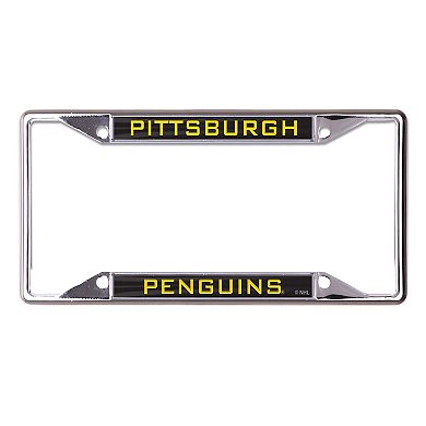 WinCraft Pittsburgh Penguins Metal License Plate Frame