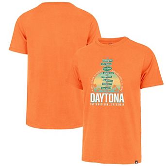 Men's '47 Orange Daytona International Speedway Daytona 500 Franklin T-Shirt