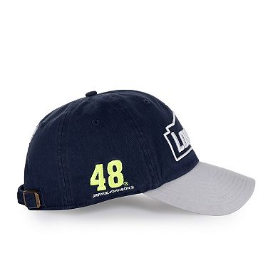 Men's '47 Jimmie Johnson Navy NASCAR Legendary Two-Tone Clean Up Adjustable Hat