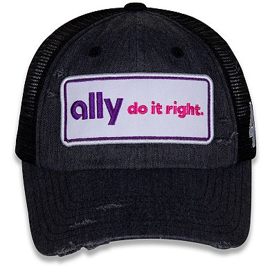 Men's Hendrick Motorsports Team Collection Black Alex Bowman Retro Patch Snapback Adjustable Hat