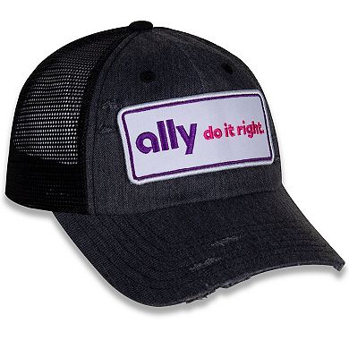 Men's Hendrick Motorsports Team Collection Black Alex Bowman Retro Patch Snapback Adjustable Hat