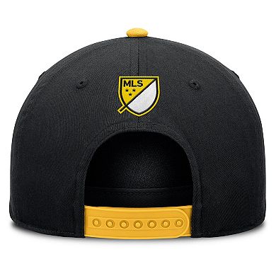 Men's Fanatics Black Columbus Crew Two-Seam Rope A-Frame Adjustable Hat