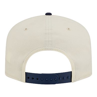 Men's New Era Cream/Navy Ryan Blaney Flag 19TWENTY Adjustable Hat