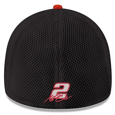 Men's New Era Red Austin Cindric Discount Tire NEO 39THIRTY Flex Hat